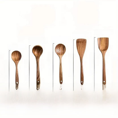 Utencilios de cocina de madera