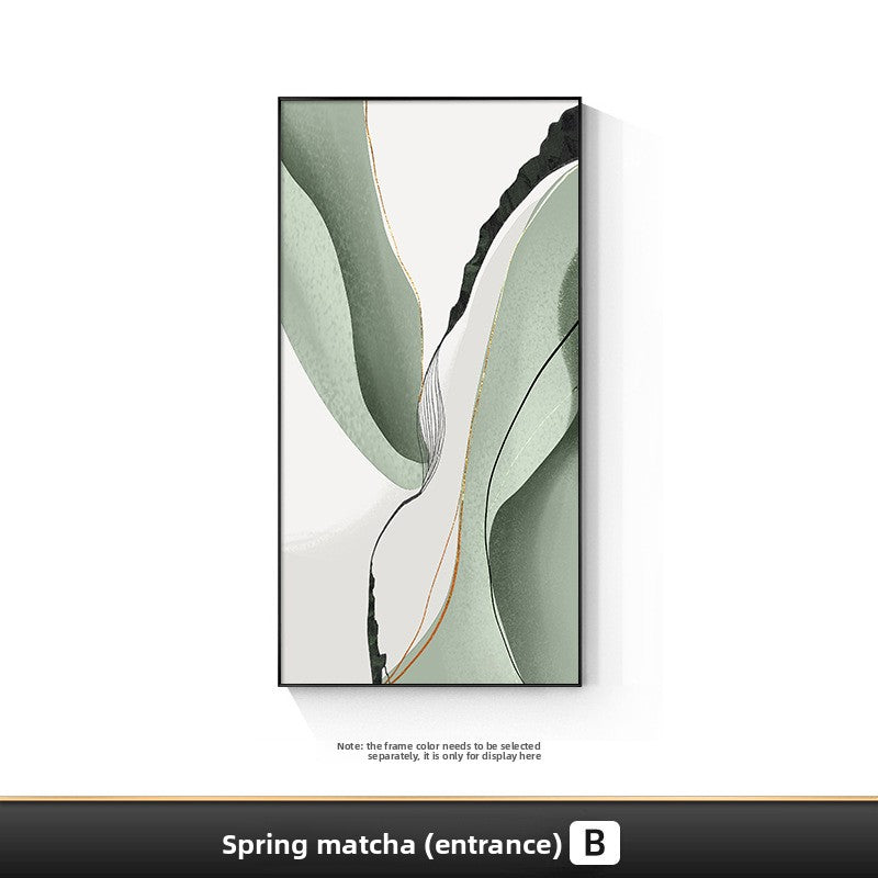 Pintura minimalista moderna para recibidor