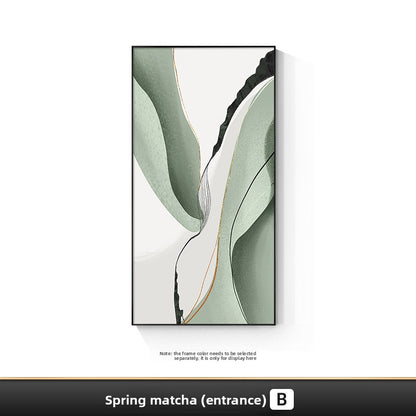 Pintura minimalista moderna para recibidor
