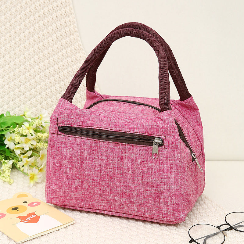 Bolsa de almuerzo de mano para mujer