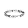 Brazalete de acero inoxidable para hombre