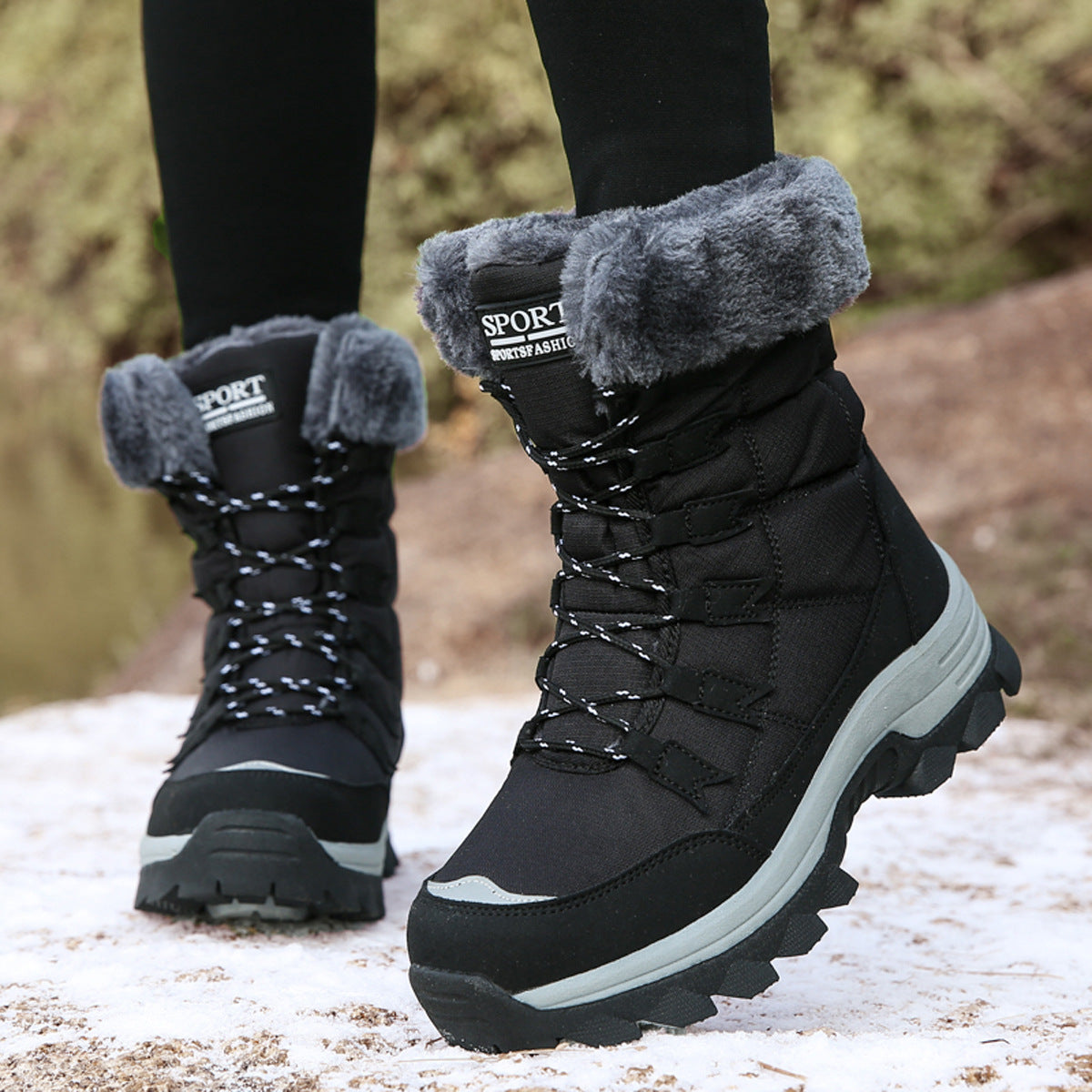 Botas de nieve de invierno