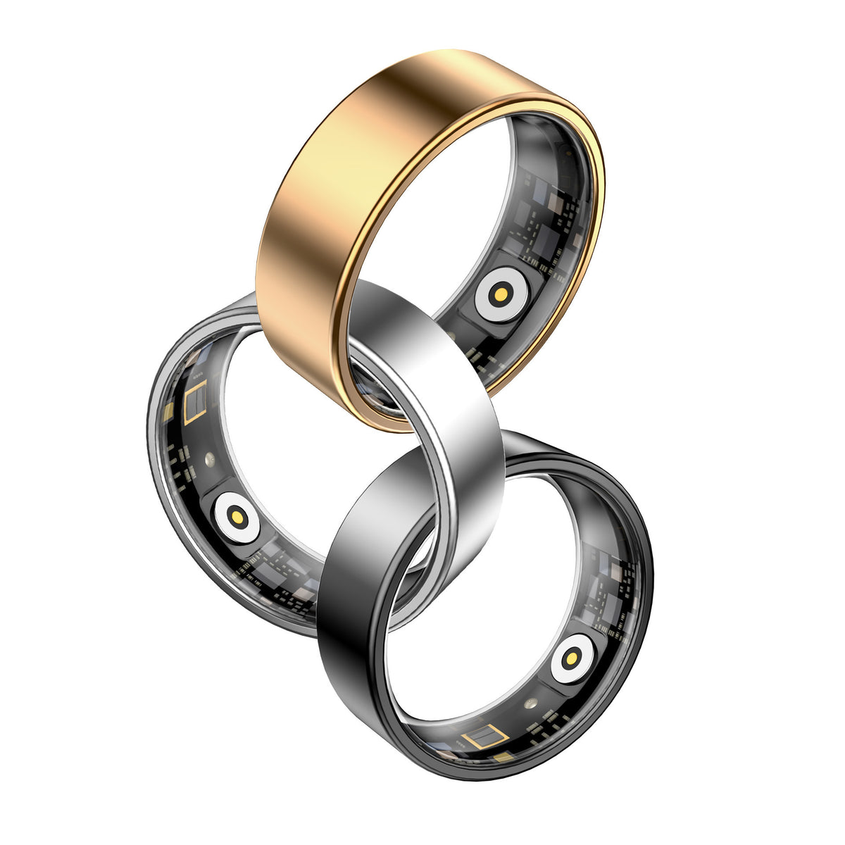 Anillo inteligente con monitoreo de salud