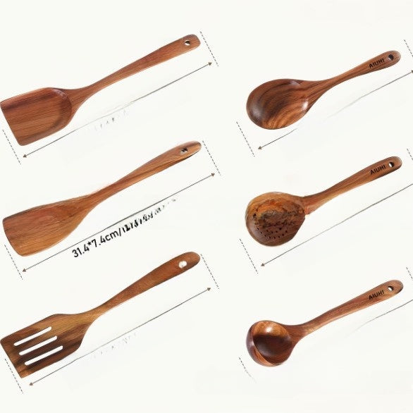 Utencilios de cocina de madera