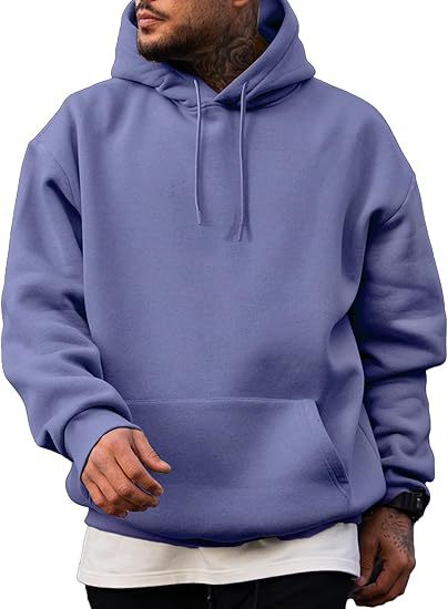 Sudadera de color liso estilo americano con capucha