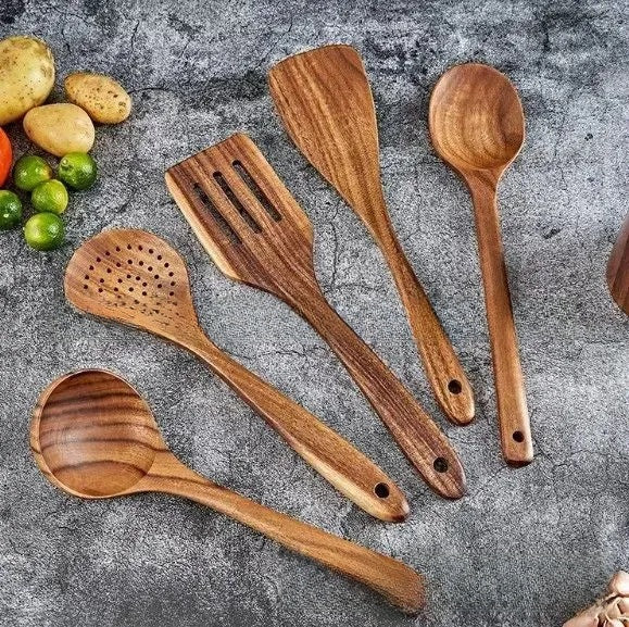Utencilios de cocina de madera