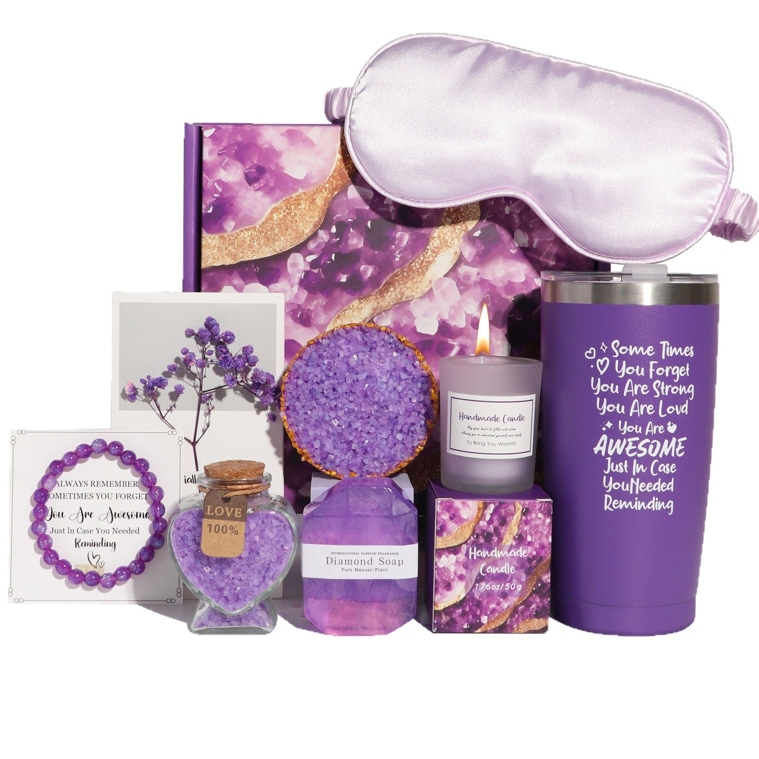 Set de regalo para baño con aromaterapia