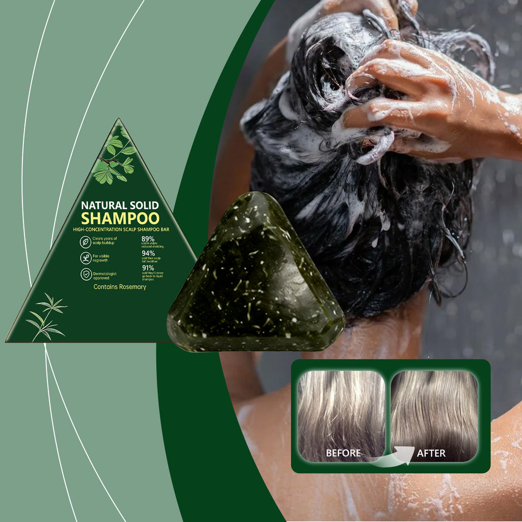 Shampoo de hojas de Platycladus de Usman en barra