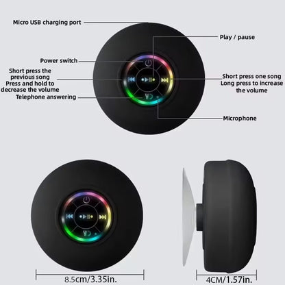 Altavoz Bluetooth con resistencia al agua