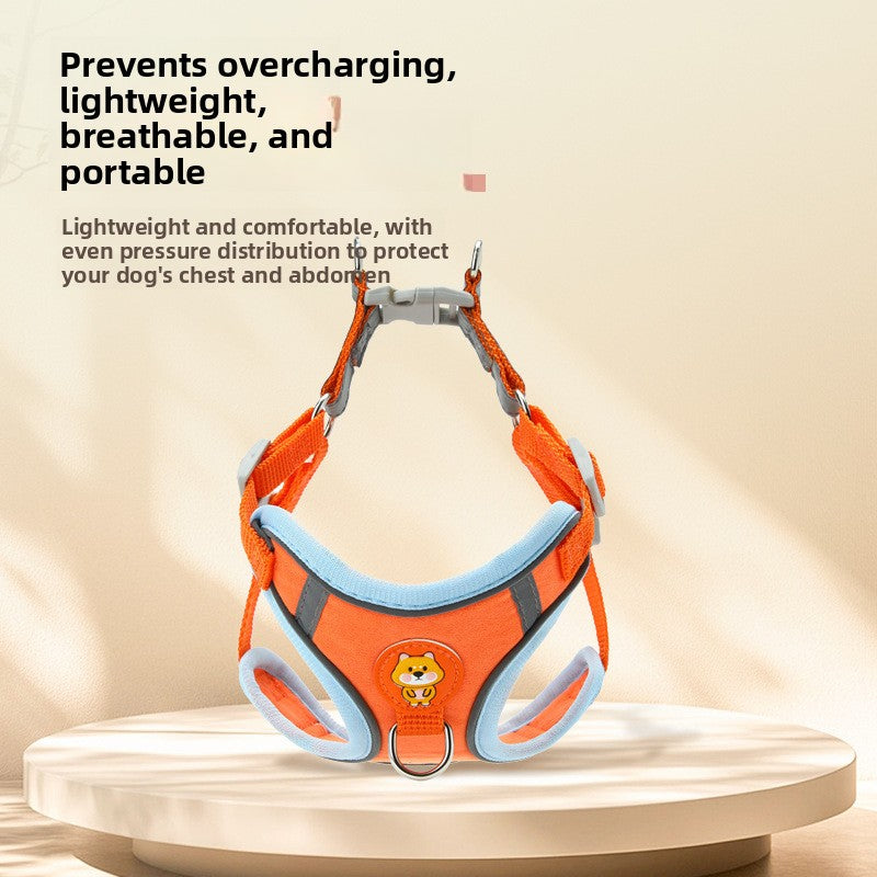 Adjustable Vest Style Dog Leash Harness