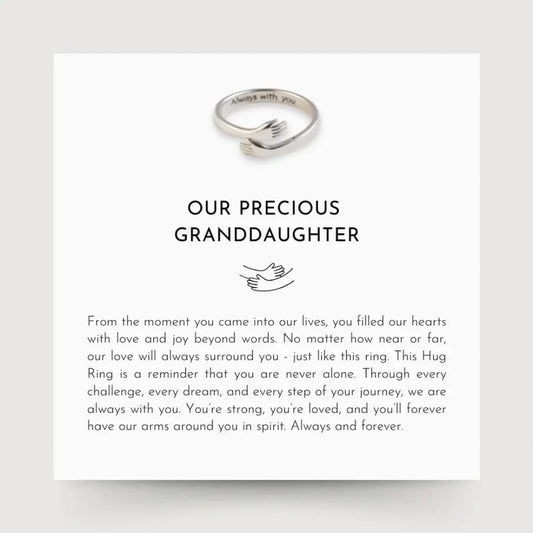 Anillo de moda Double Hug