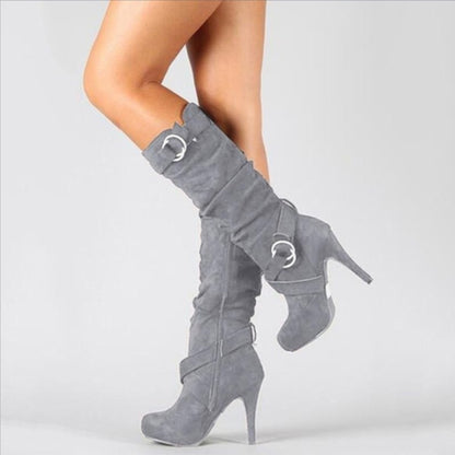 Botas de ante para mujer