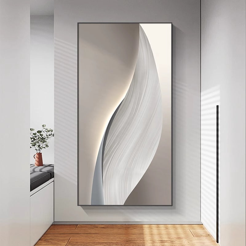 Pintura minimalista moderna para recibidor