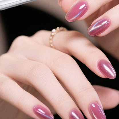 Cat-eye nail polish gel