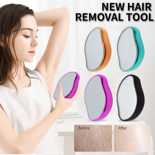 Exfoliante de vidrio esmerilado herramienta de depilación y exfoliación
