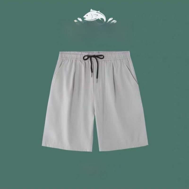 Pantalones cortos elásticos de secado rápido para hombre