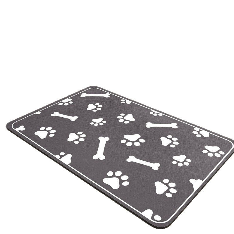 Alfombrilla de alimentación para mascotas suave