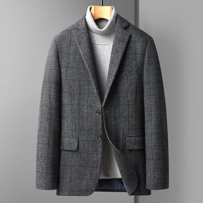 Chaqueta de lana para hombre