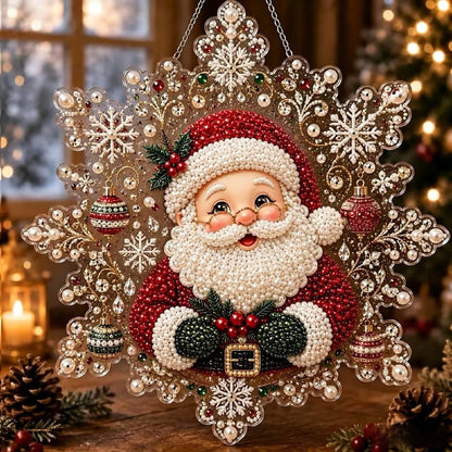 5D Diamond Painting Christmas Ornament