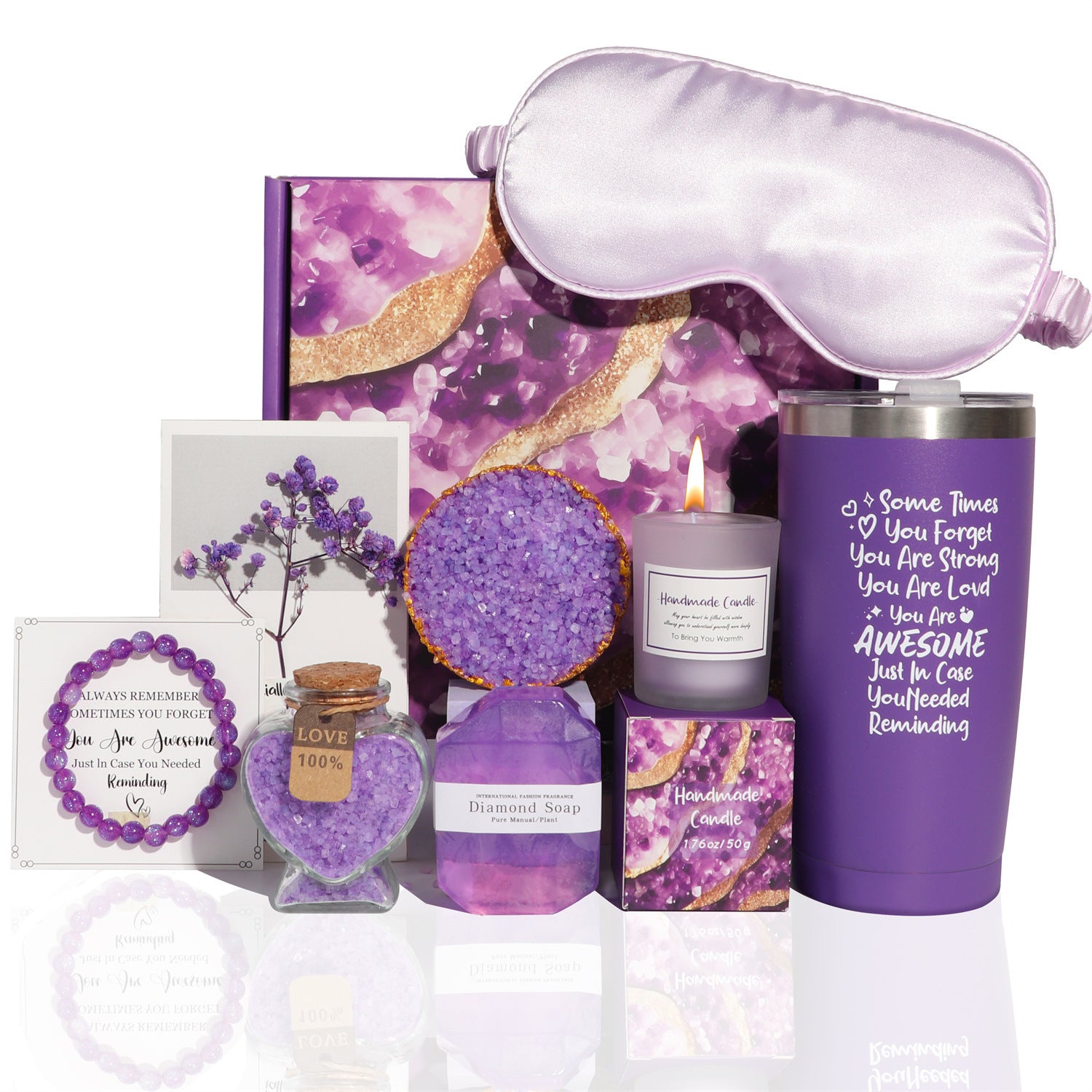 Set de regalo para baño con aromaterapia