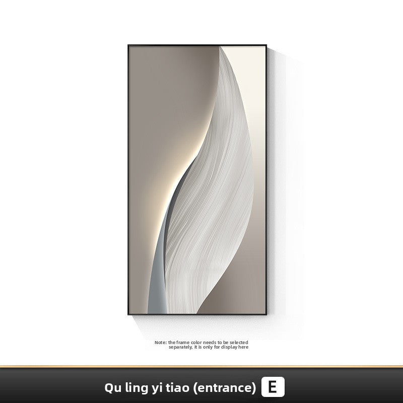 Pintura minimalista moderna para recibidor