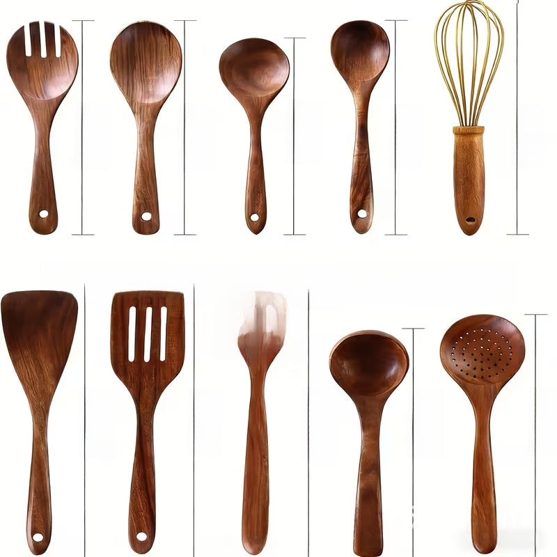 Utencilios de cocina de madera
