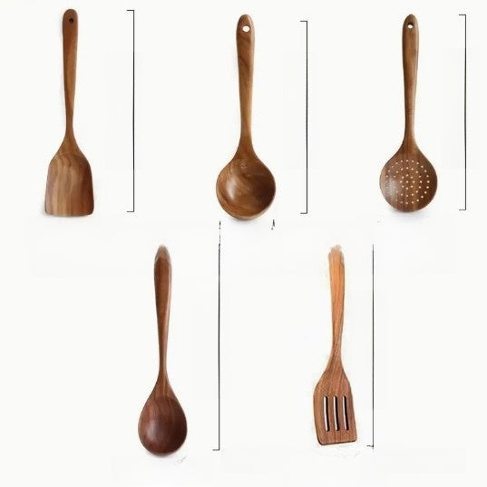 Utencilios de cocina de madera