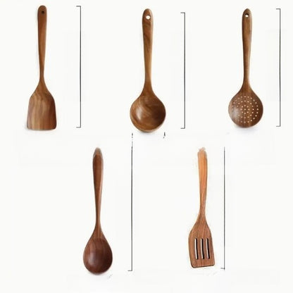 Utencilios de cocina de madera