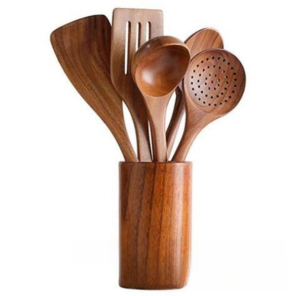 Utencilios de cocina de madera
