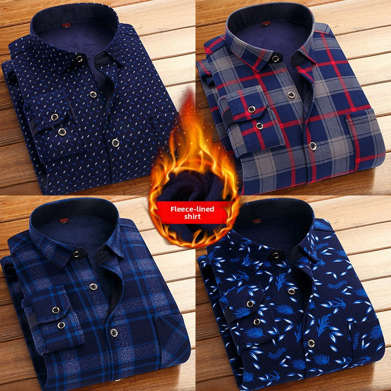 Camisa a cuadros para hombre