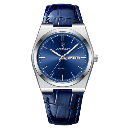 Reloj de cuarzo ultrafino para hombre