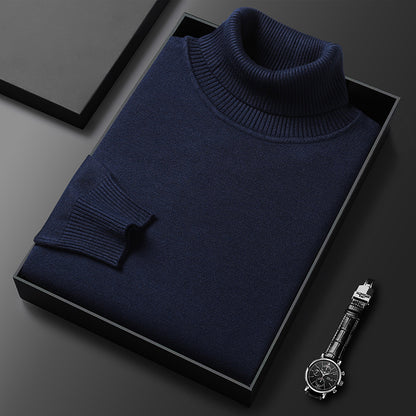 Jersey de cuello alto ajustado para hombre