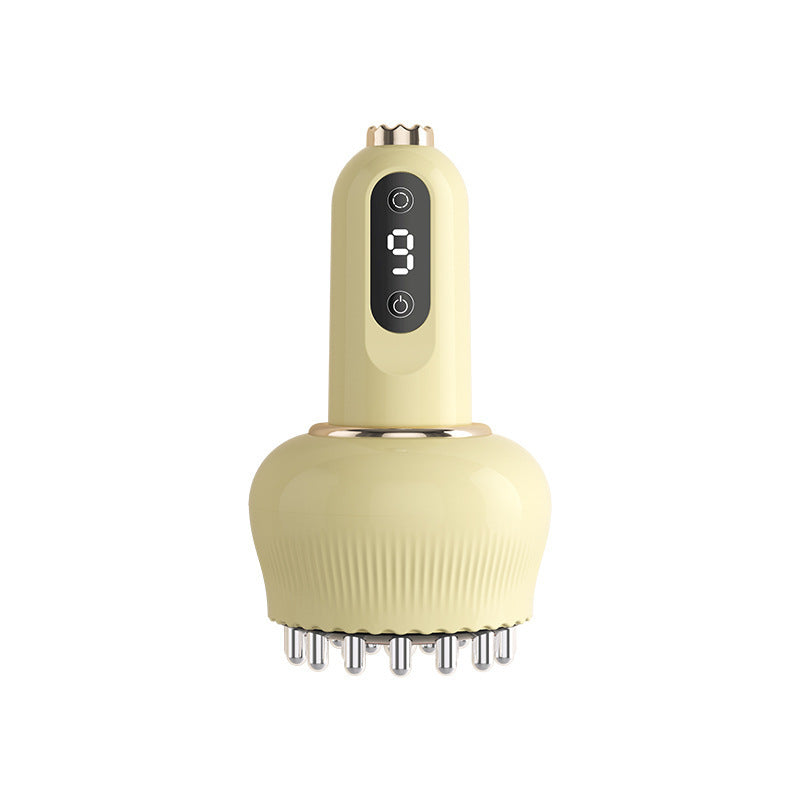 Masajeador multifuncional Gua Sha recargable con funcion térmica