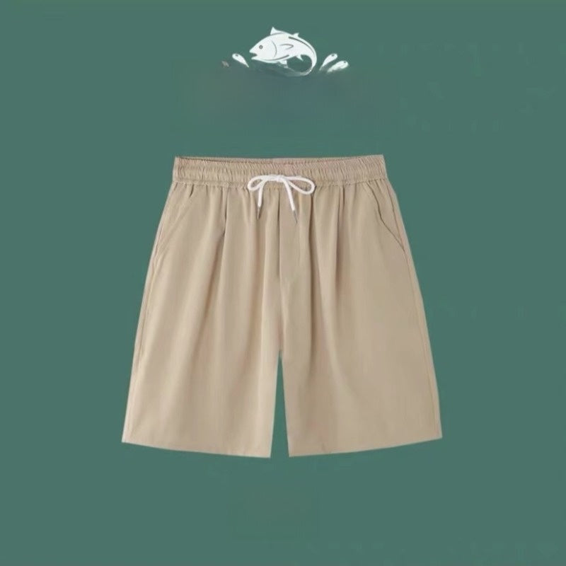 Pantalones cortos elásticos de secado rápido para hombre