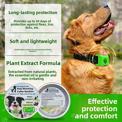 Collar repelente para gatos y perros