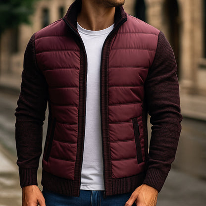 Chaqueta de hombre, abrigo de algodón de invierno