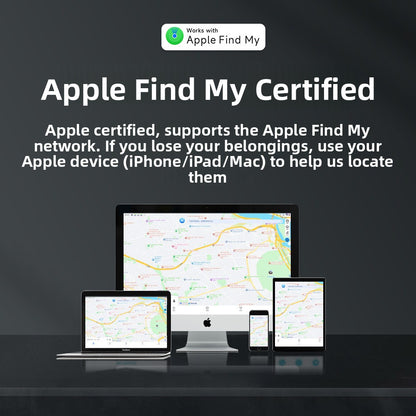 Llavero localizador compatible con Apple Find My