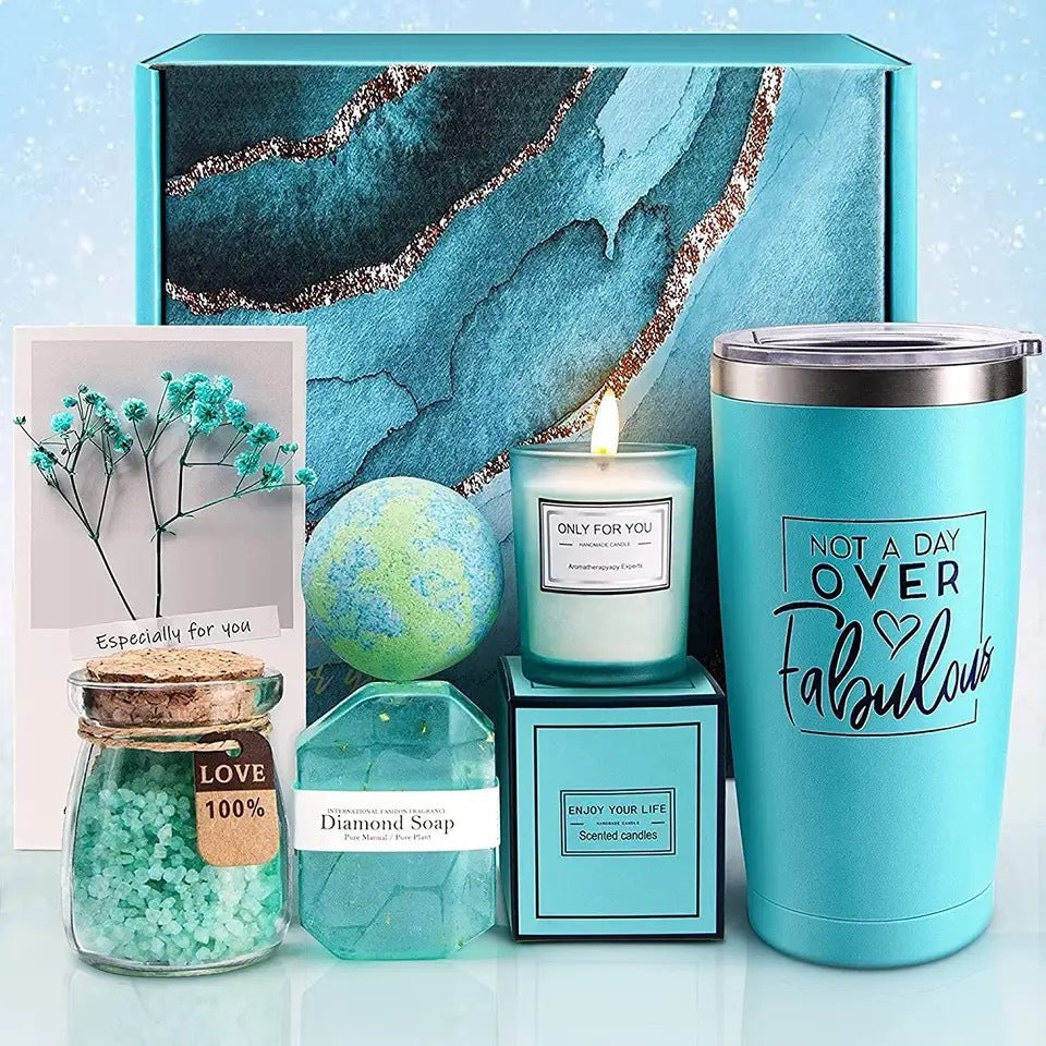 Set de regalo para baño con aromaterapia