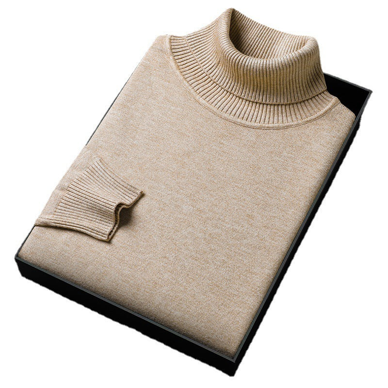 Jersey de cuello alto ajustado para hombre