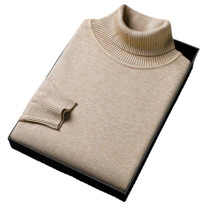 Jersey de cuello alto ajustado para hombre