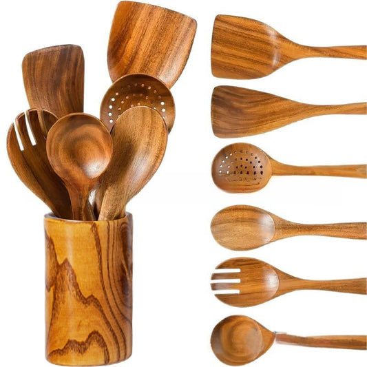 Utencilios de cocina de madera
