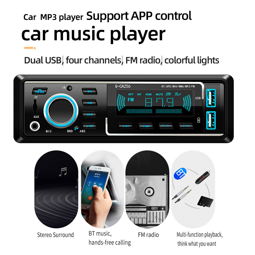 Reproductor MP3 para coche, Bluetooth manos libres