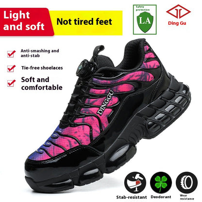 Calzado de seguridad para el trabajo con puntera de acero y Kevlar