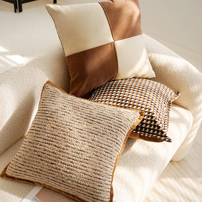 Fundas de almohada decorativas de estilo francés retro
