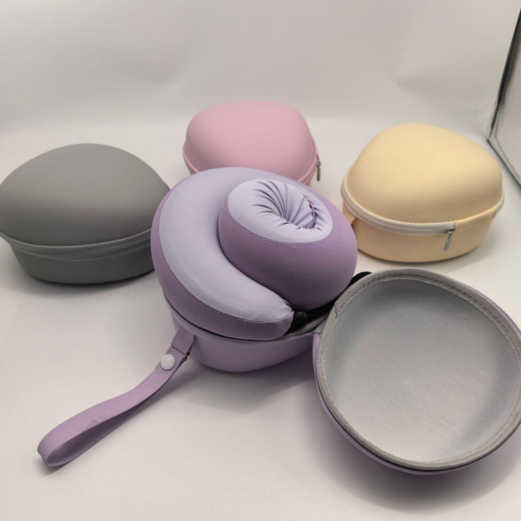 Almohada de viaje para el cuello en forma de U con espuma viscoelástica
