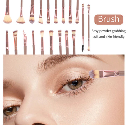 Set de brochas de maquillaje profesionales