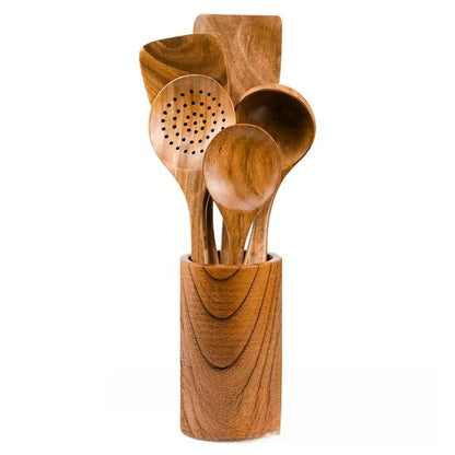 Utencilios de cocina de madera