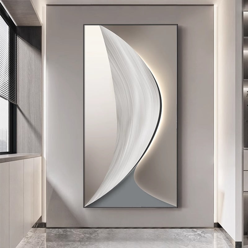 Pintura minimalista moderna para recibidor
