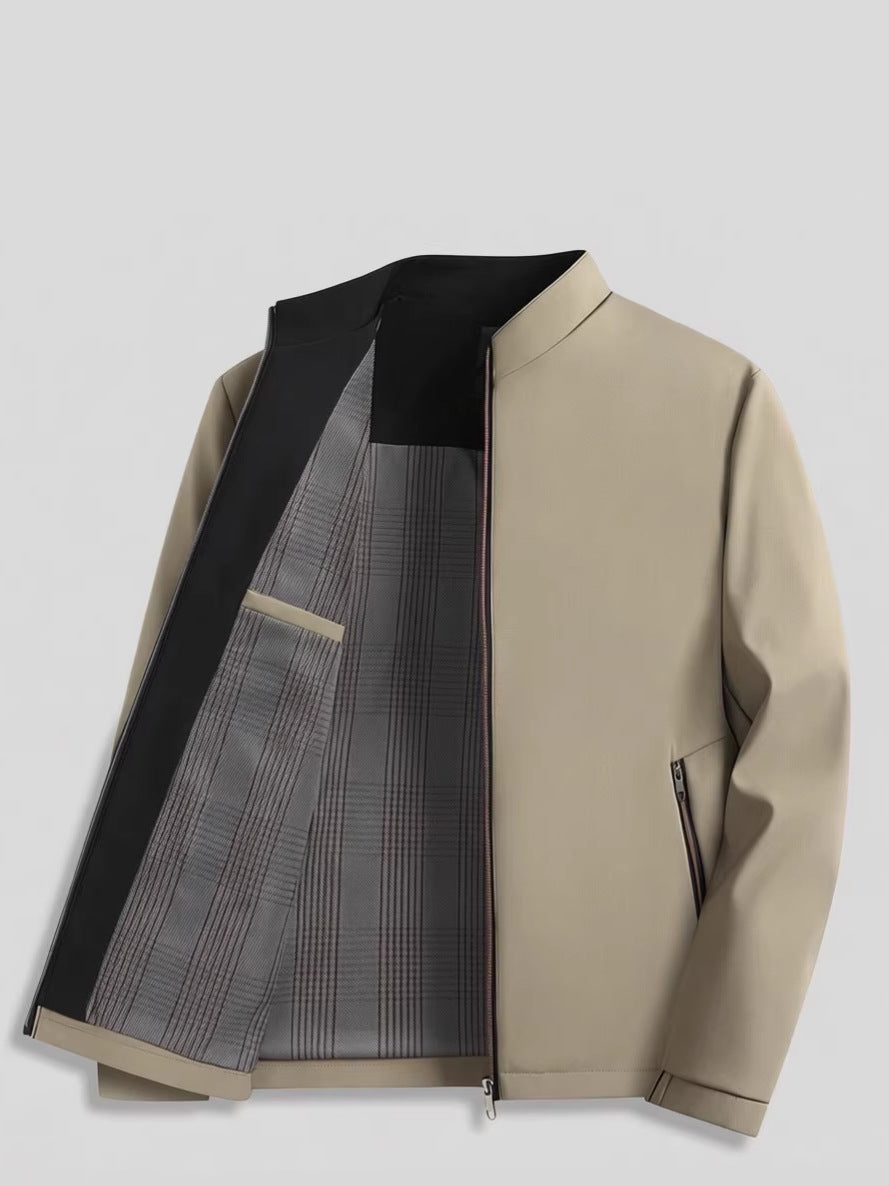 Chaqueta informal de hombre con bloques de color
