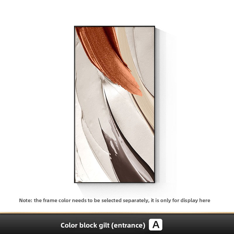 Pintura minimalista moderna para recibidor